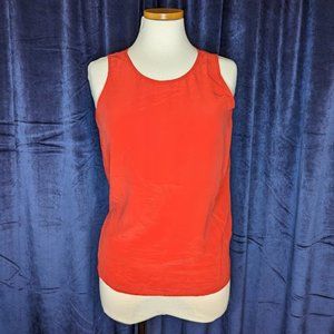 Oscar de la Renta Expressions Silk Sleeveless Top Size S